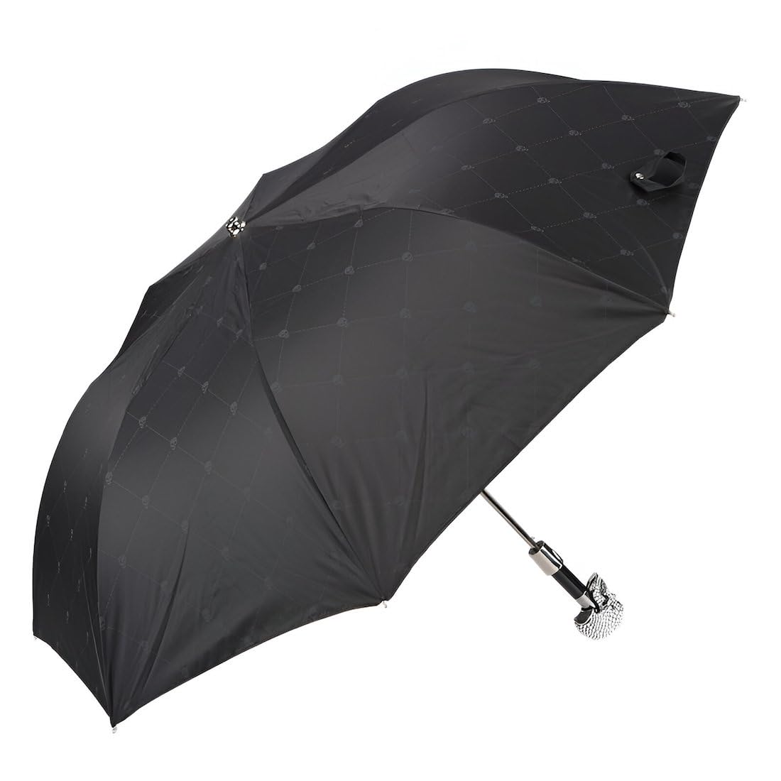 Parapluie Pasotti Skull with Crystals folding umbrella cadeau idéal - 8