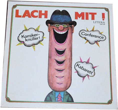 DDR-Komiker  O.F.Weidling Gustav und Erich Mahfred Uhlig u.a  Lach mit! Komiker-Knüller!Conference.Kabaret Schallplatte/Album/Vinyl