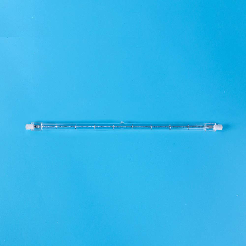 2Pack-J254 110V 1500W Halogen Bulb J Type 254mm R7S Double Ended Filament Flood Lights Quartz Tube (1500)
