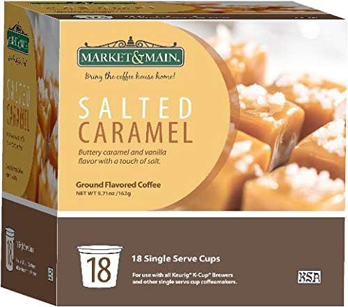 OneCup, Salted Caramel, Compatible with Keurig K-cup Brewers, 18 Count