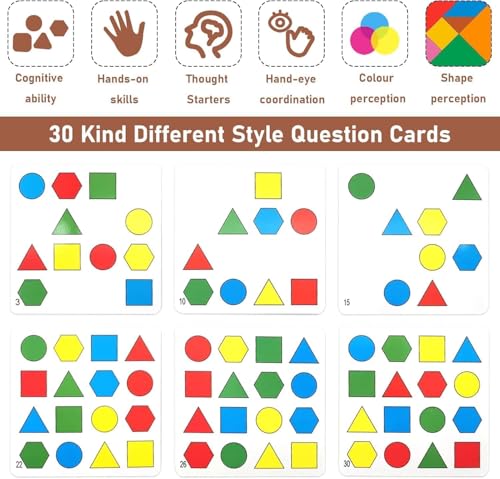 Image of Kiddie Galaxia Geometric Shape & Color Matching Puzzle Board Game | With Bell, For Kids 3+ Years, Sensory Educational, Family Game, Ideal for Gifting