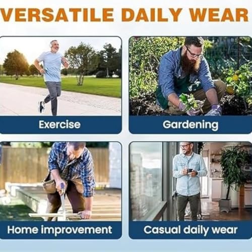 Vogany Cargo Pants, Men's High-Stretch Multi-Pocket Overalls, Durable Comfortable Pants with Great Storage Capacity4