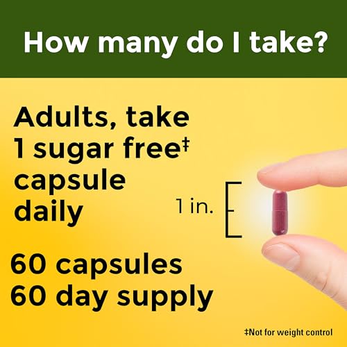 Nature Made Cranberry Supplement 500mg with Vitamin C, 60 Capsules - image 4