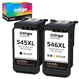 canon 545 546 refill 【Puede obtener】Reemplazo remanufacturado de paquete combinado para cartuchos de tinta Canon 545XL 546XL (1 x negro, 1 x tricolor).