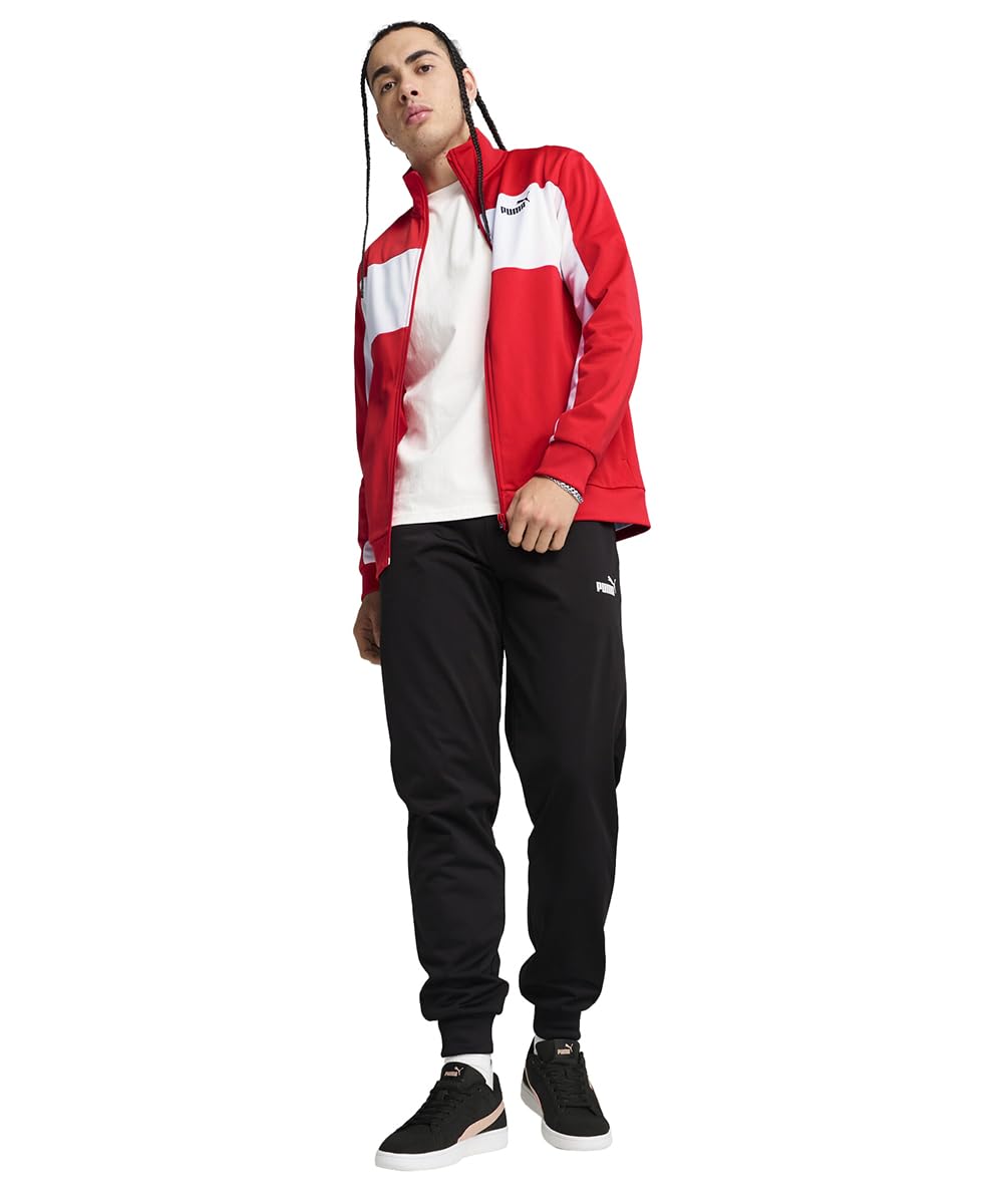 PUMA Chándal de hombre Acetata Poly Colourblock rojo Código 687304-11