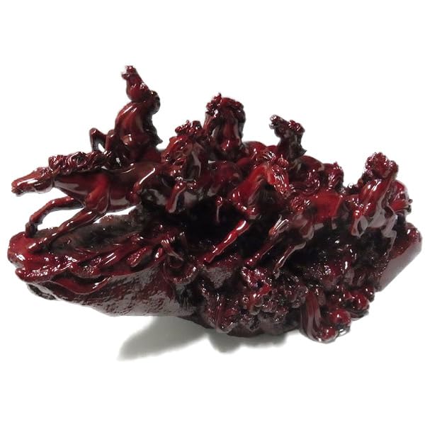 Amazon.co.jp: 風水・開運置物 九頭馬（大） 縁起物 「うまくいく