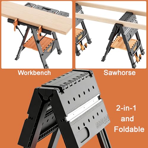 WDOT 2-in-1 Portable Workbench