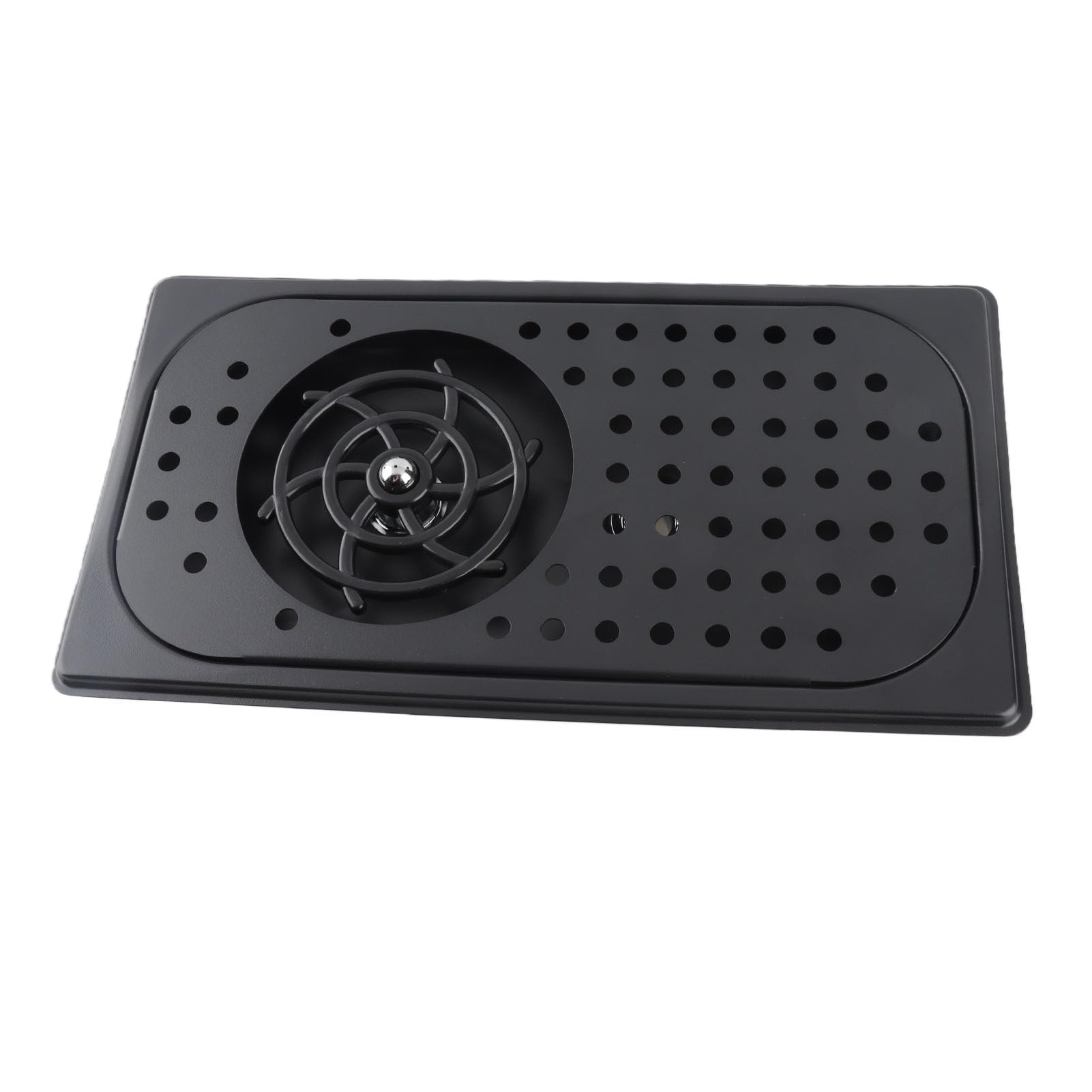 AUNMAS Kannenreiniger, 360 Grad Spülung, Edelstahl, für Spüle (BLACK)