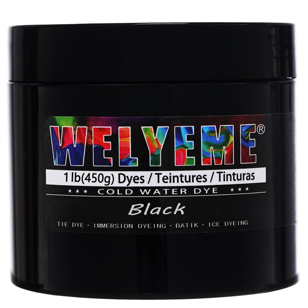 WELYEME Cold Water Dye Black 1lb