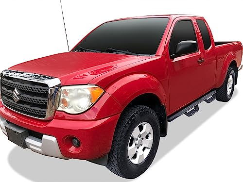 Estribos tubular estilo drop steps para Nissan Frontier miniatura 6