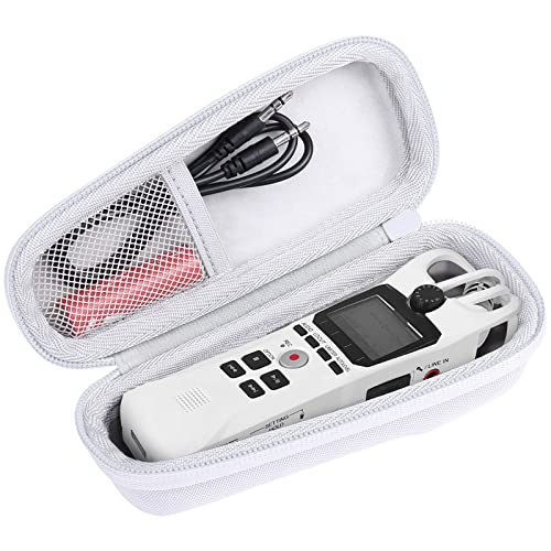 Image of co2CREA for Zoom H1n H1 Digital Handy Recorder Hard Protective Case, Portable Travel Case Replacement (White)