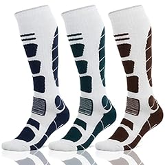 Brown, Green, Blue(3 Pairs )