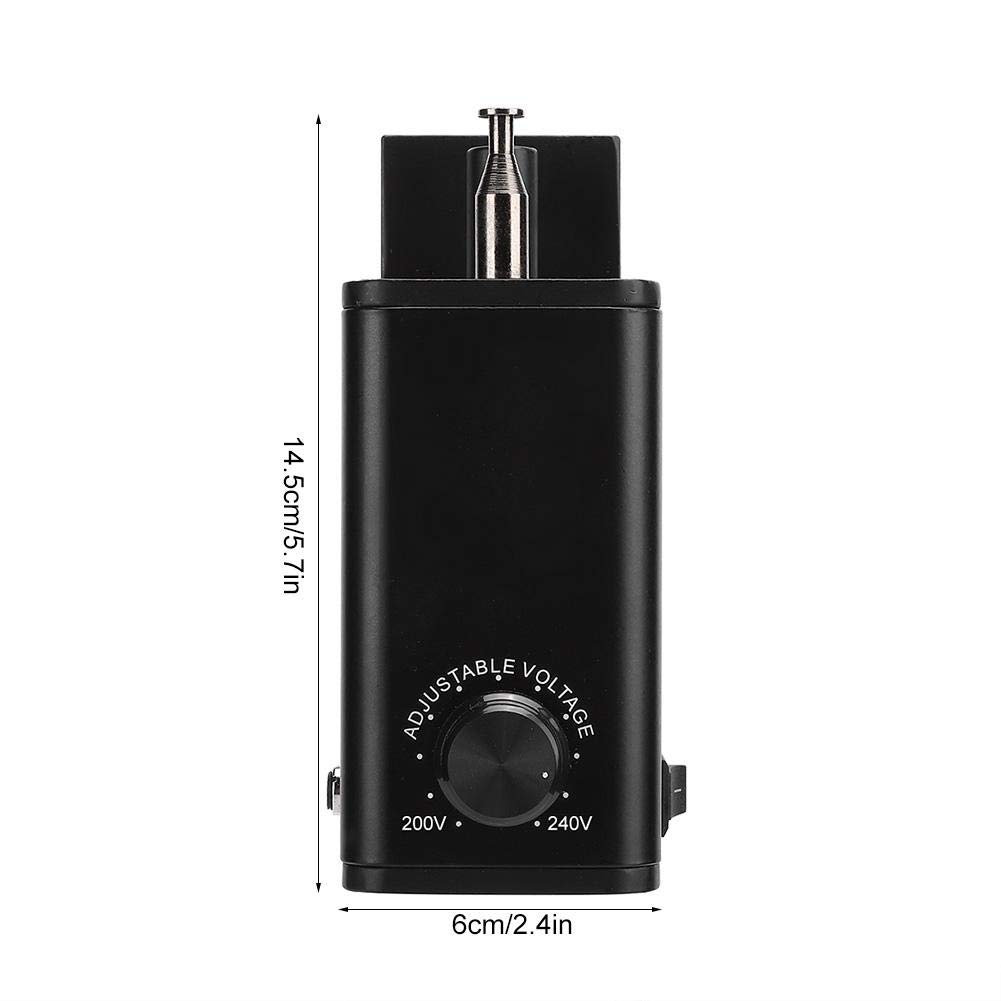 Fdit FD609C Aluminum Adjustable Speed Barbecue Grill Oven 3-12V DC Motor BBQ 5.7x2.4 inches Tool Accessory for Camping Kitchen Use (US)