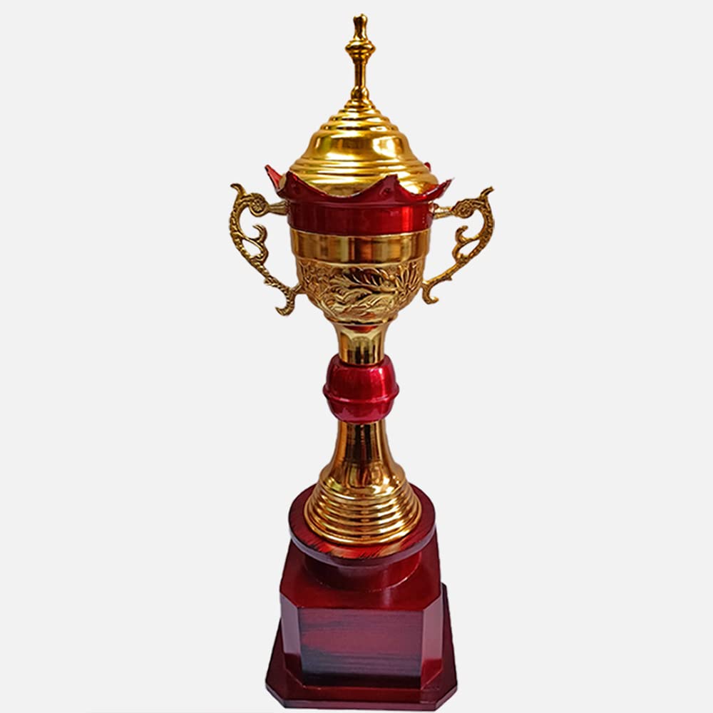 BAREEZÉ PURE Red Gold 20" Inch Metal Trophy for Appreciation Gift, Sport, Academy, Awards Trophy (20" Inch) (B0CP9NMLSD) Amazon Price History, Amazon Price Tracker