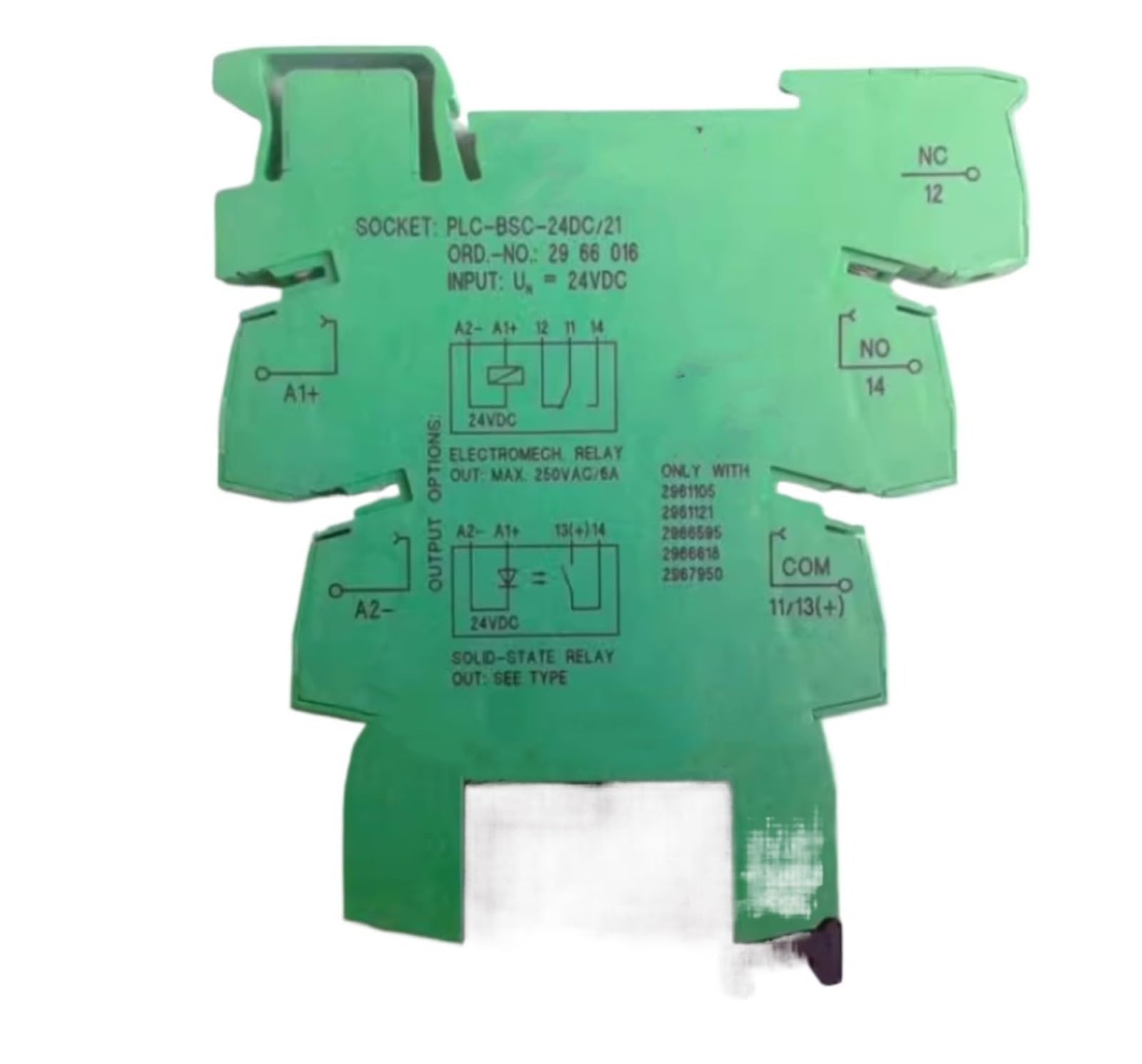 ZVQYSGIW PLC-OSC-24DC/24DC/2-2966634 Relay Modules
