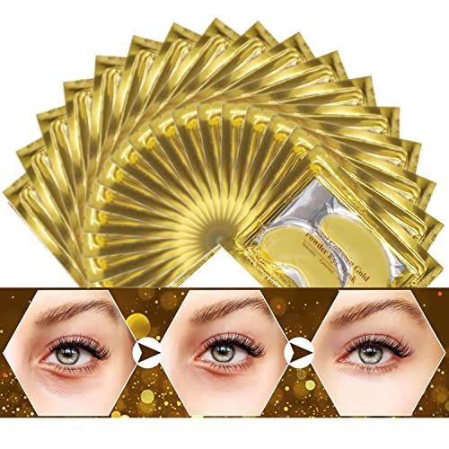CCbeauty30 Pairs Under Eye Mask Collagen Eye Patches Crystal Gel for Moisturizing, Anti Aging, Puffiness and Wrinkles, Reducing Dark Circles