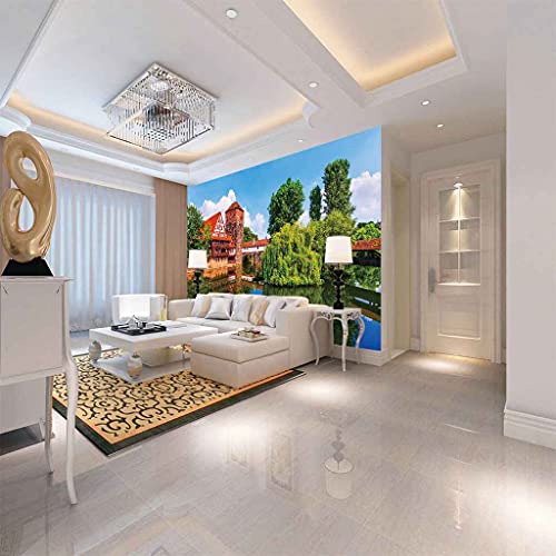 Murale papier peint 150x105 cm pour masquer les défauts du mur - 5