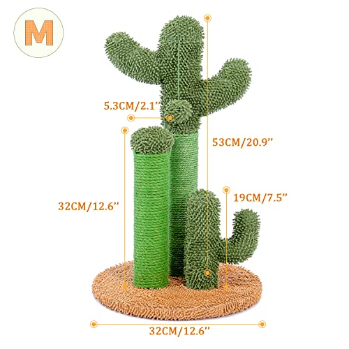 Poste rascador para gatos PAWZ Road de 23 pulgadas con árbol y hamaca miniatura 2