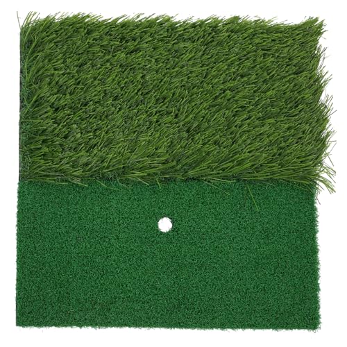 KOMBIUDA Golf Training Sticky Golf Chipping Mat Indoor Swing Practice Pad Golfing Swing Mat for Home