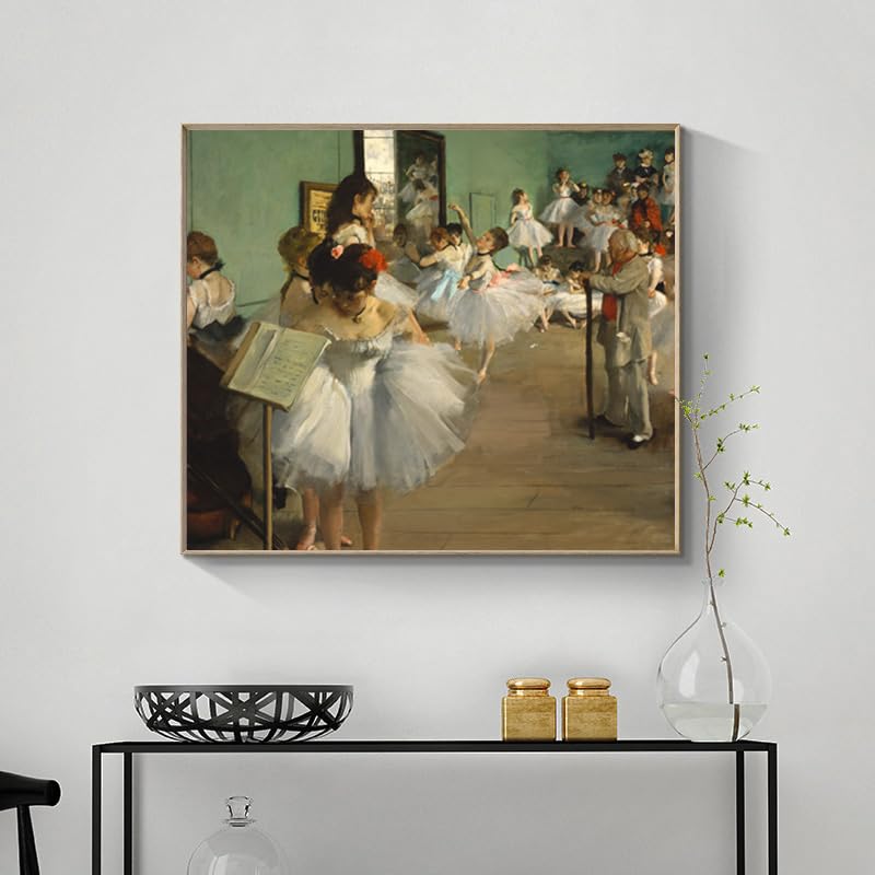 Amazon.com: Yomcut Edgar Degas Prints - Dancing Class Poster