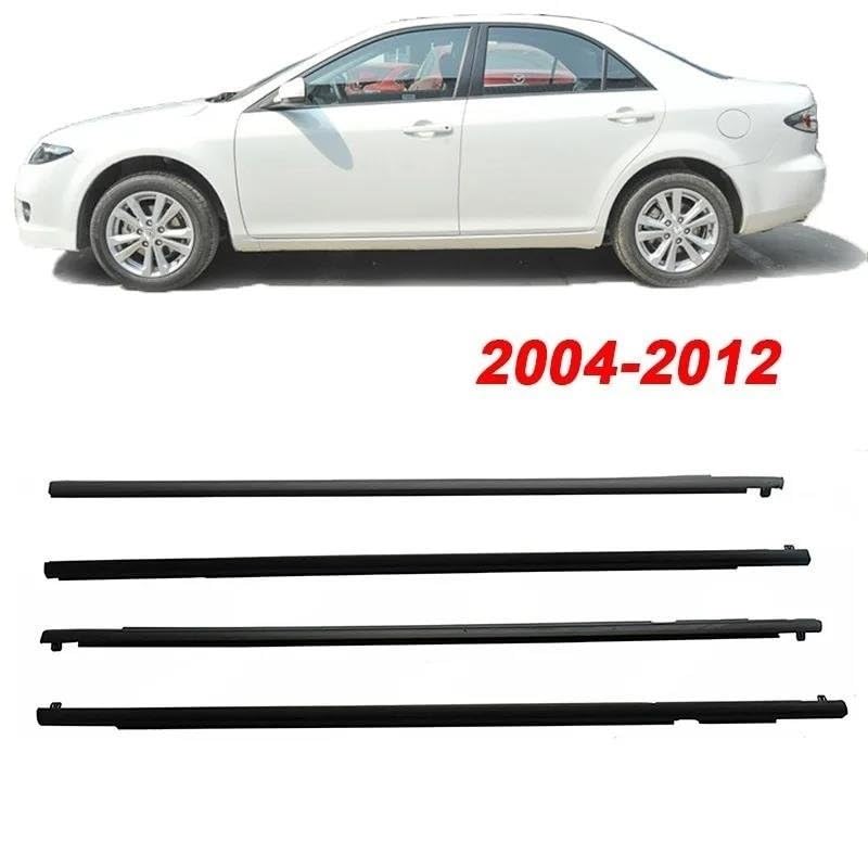 Joint d'étanchéité extérieur de vitre isolant en caoutchouc pour Mazda 6 2004-2012