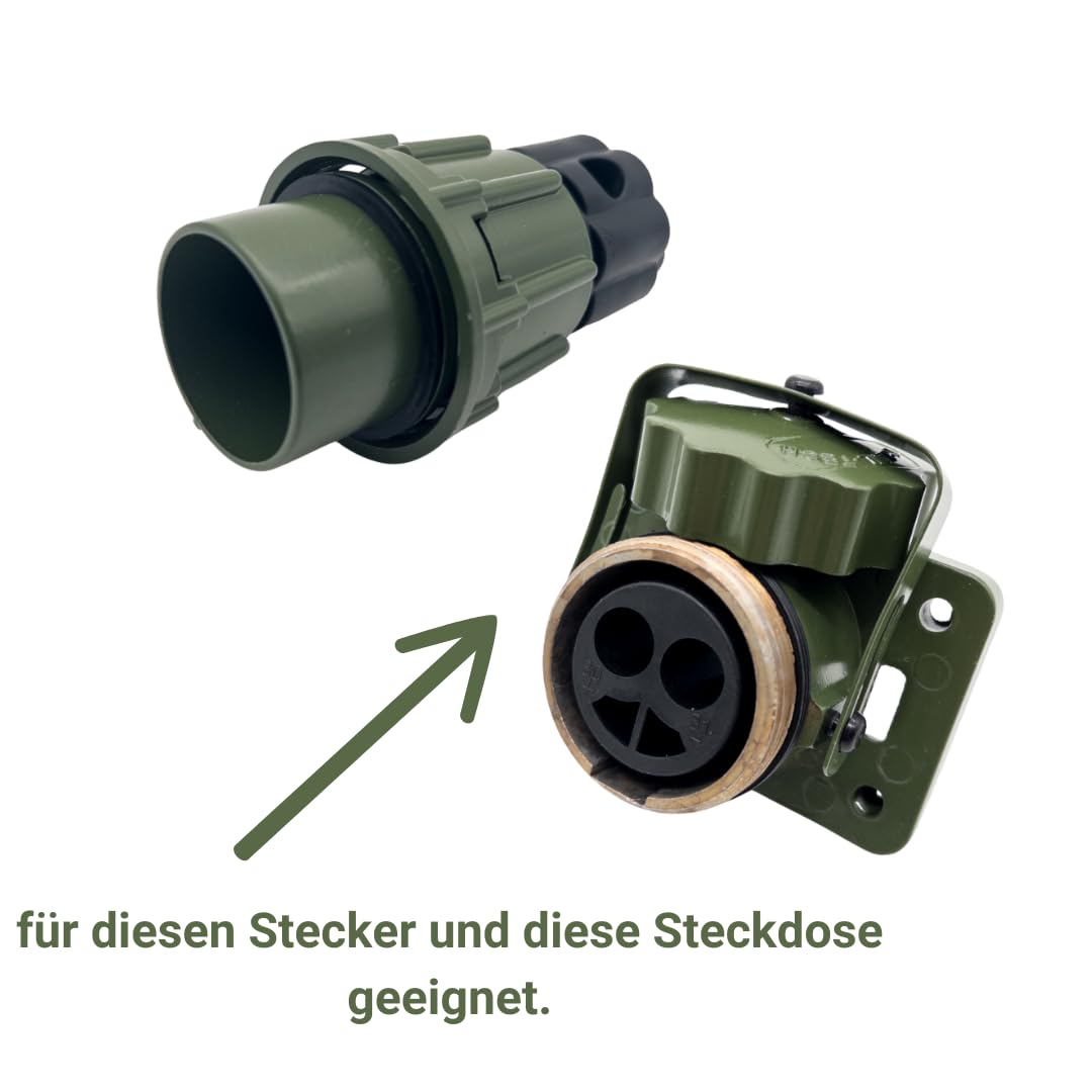 2 Contatti Per Presa NATO Da 35 Mm² - Pini A Crimpare Per Veicoli Militari, Ambulanze E Antincendio - Foto 11