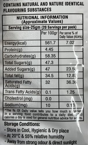 Image of EXCEL ENTERPRISES Mello Royale Dark Chocolate Compound Slab /Bar 500 gm Pkt For Making Cookies, Cupcake, Mini Chocolates and Cakes