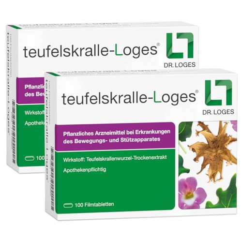 teufelskralle-Loges - 200 Tabletten - Pflanzliches Arzneimittel bei Gelenkschmerzen