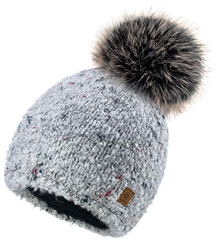 Bonnet hiver pour femme 4sold contre le froid avec sa doublure polaire douce