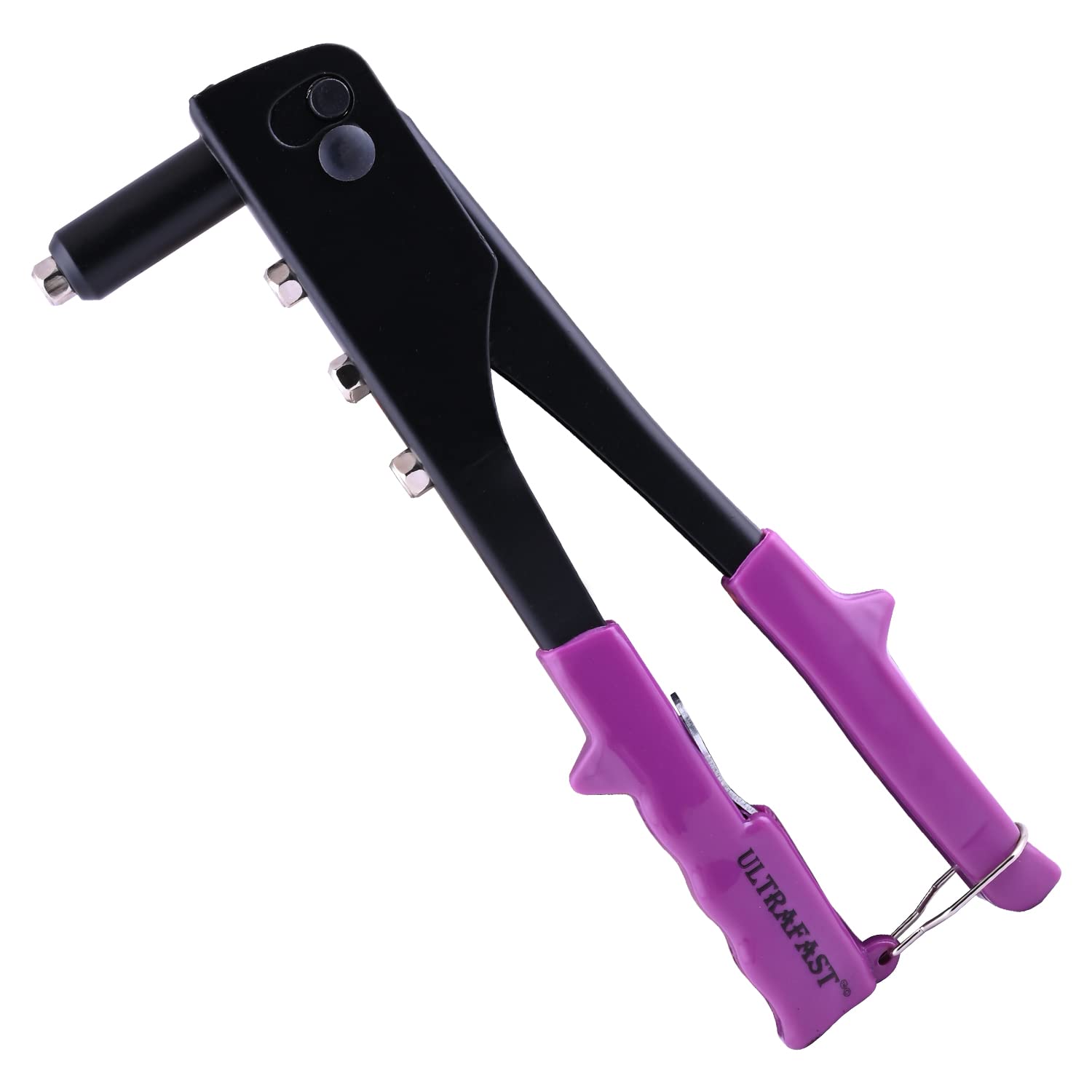 ULTRAFAST Hand Riveter 265mm Pop Rivet Gun with Replaceable Nozzles 2.4 mm 3.2 mm 4 mm 4.8 mm Heavy Duty Riveting Tool for Securing Metal Wood Automotive Railway Furniture (B0BRFWHK9H) Amazon Price History, Amazon Price Tracker