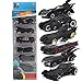 AYily Lot de 6 Mini-modèles de Voiture, Batman Chariot Mini Run Car Toy 1:64 Top matériaux Qui sont forts Cadeaux d'anniversaire Jouets pour Enfants garçons