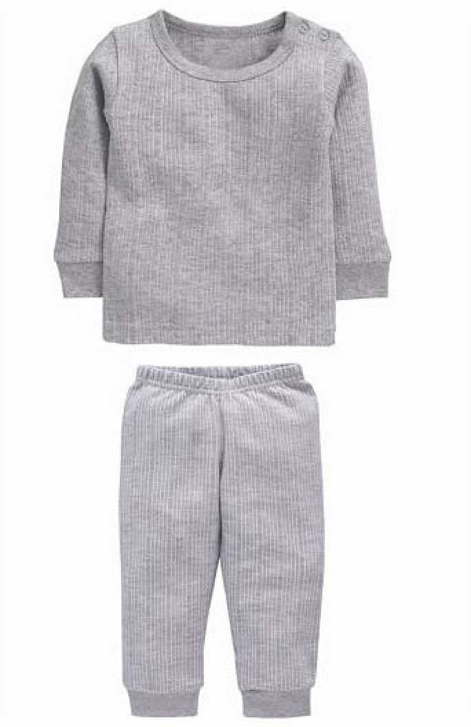 ZEDEXKids Winter wear Thermal Full Sleeves Body Warmer top and Pajama Set for Boys & Girls