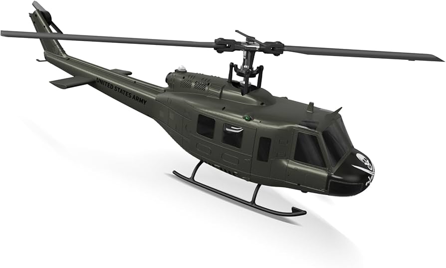 Amazon.com: Carmanon UH-1 RC Helicopter - Huey Collectable Remote