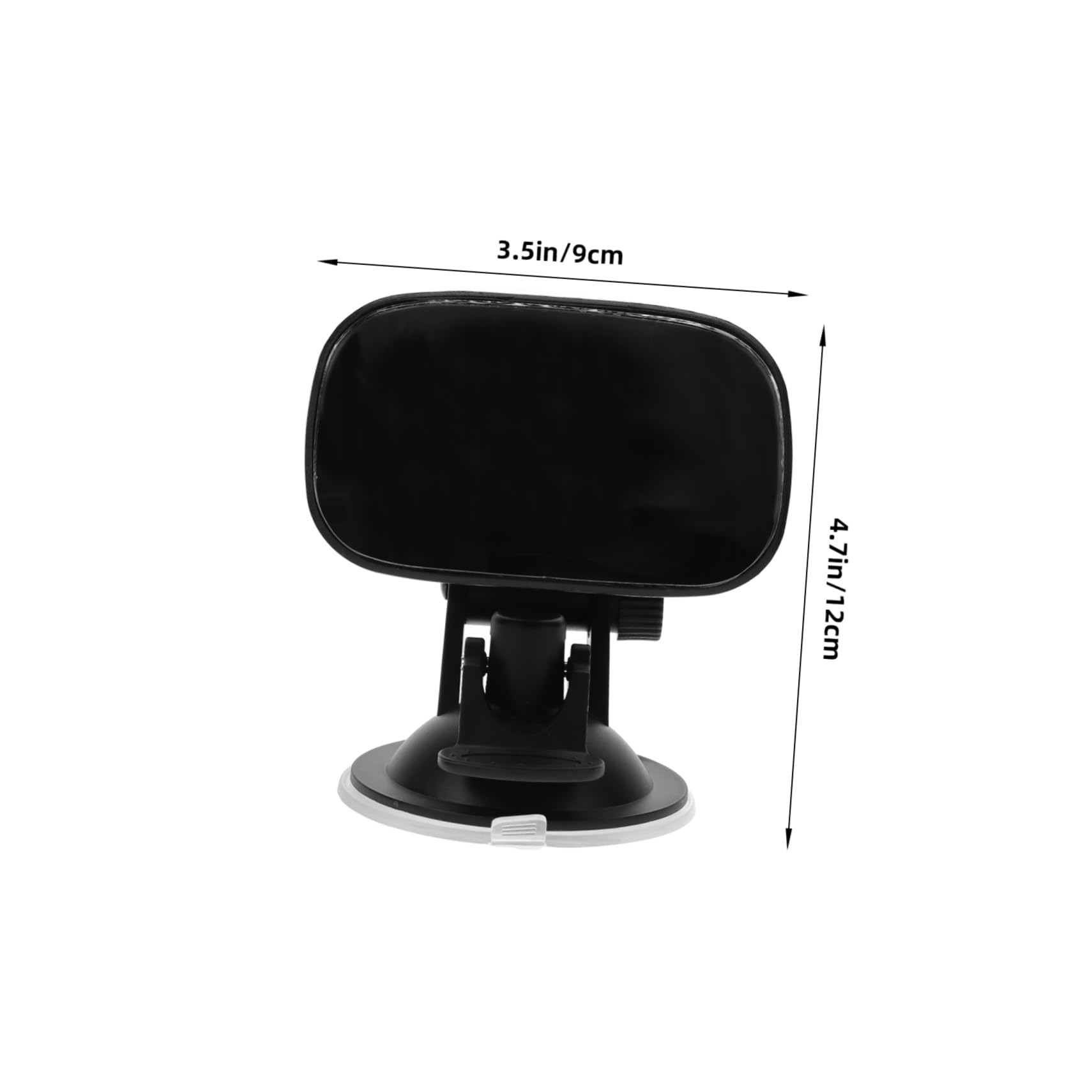 PRETYZOOM Car Rearview Mirror Wide Angle Suction Cup Seat Mirror for Safe Viewing of Rear Facing Design for Enhanced Visibility Vehicles