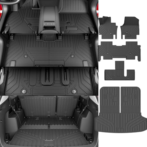 xipoqix 6&7 Seats Floor Mat Compatible with 24-25 Kia EV9 ...