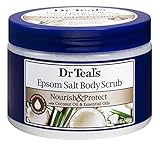 Dr. Teal's Body Scrub Nourish & Protect 16 Ounce Jar
