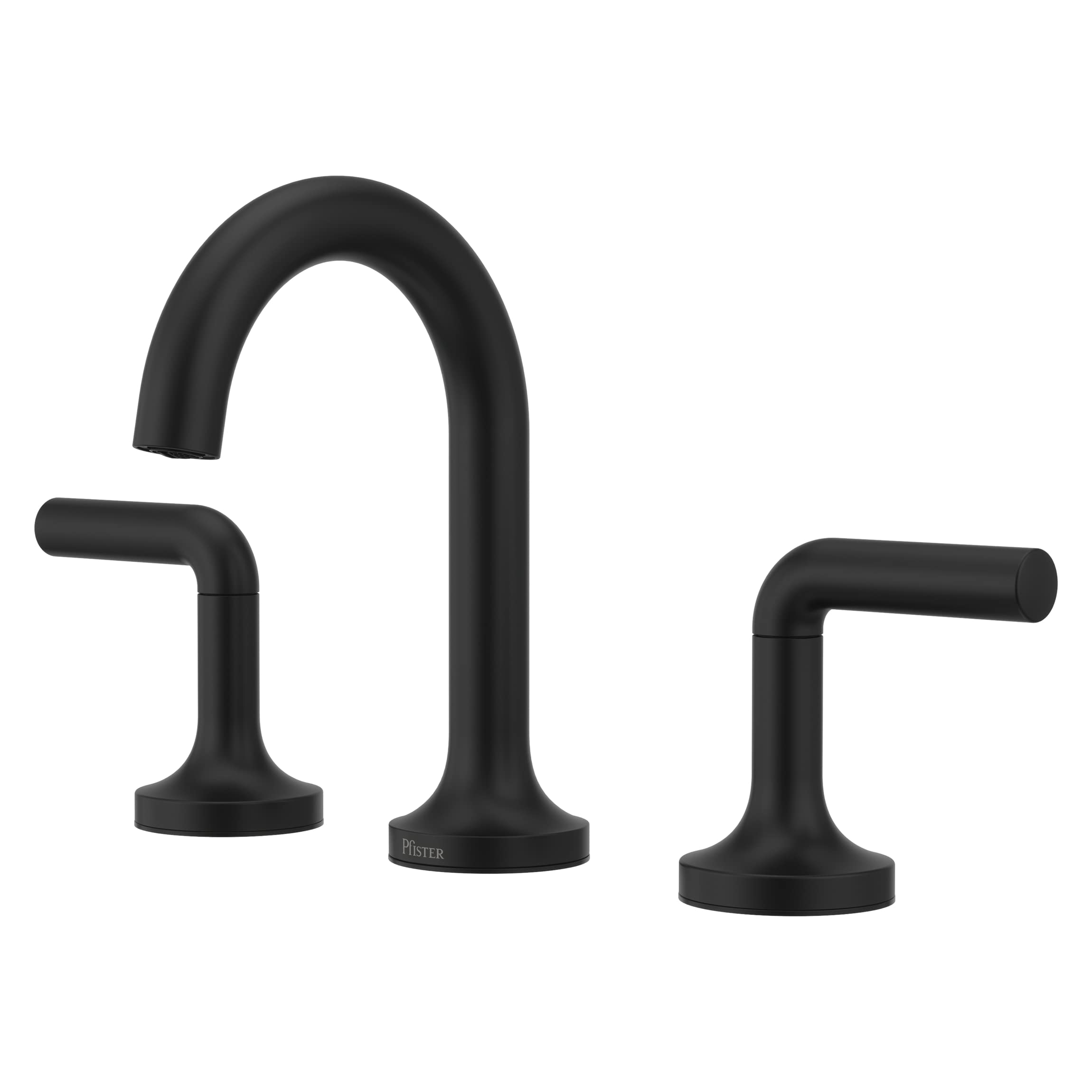 PfisterZeelan Bathroom Sink Faucet, 8-Inch Widespread, 2-Handle, 3-Hole, Matte Black Finish, LF049ZLB