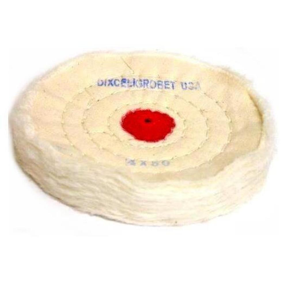 DixcelCombed Muslin Buff Shellac Center