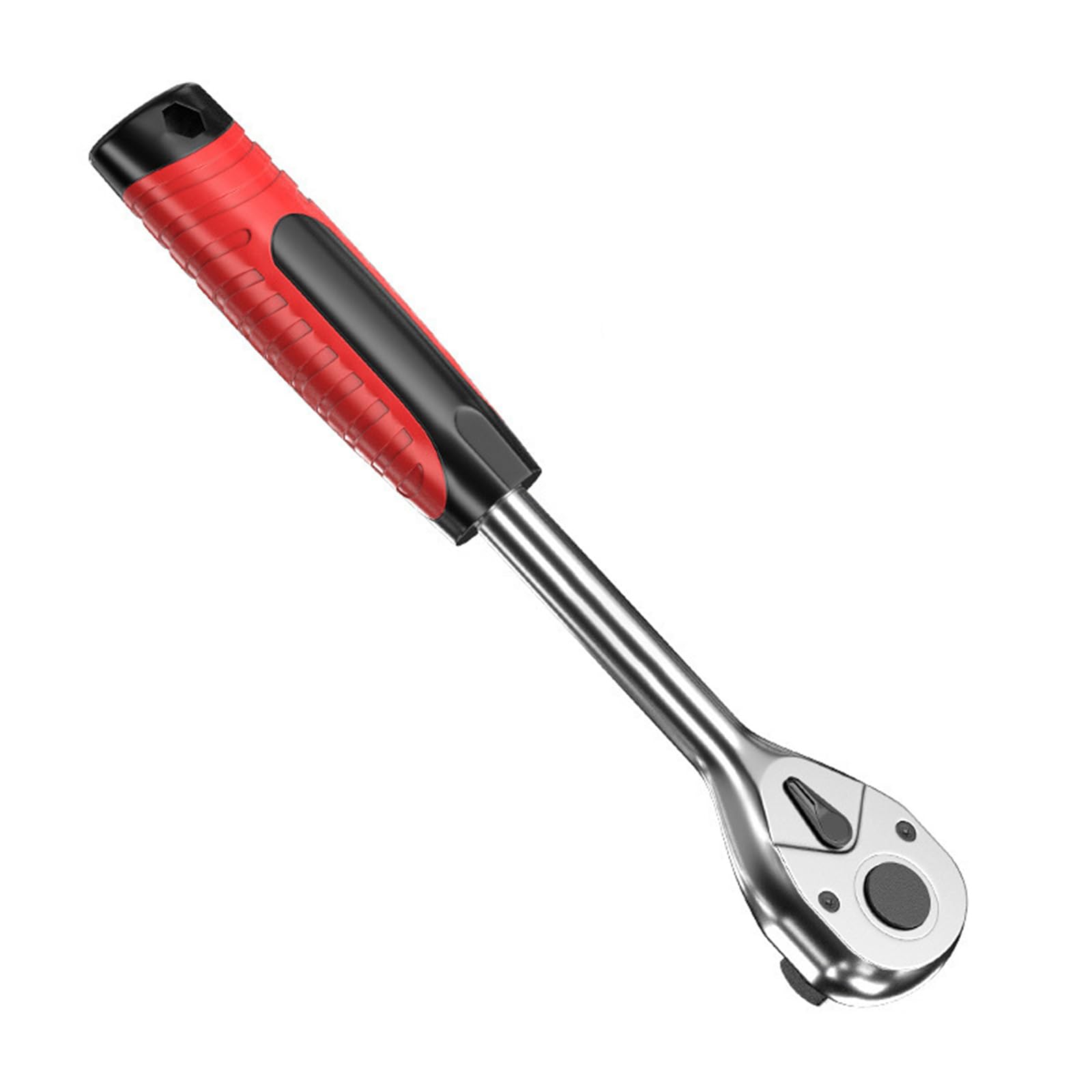 Jazuaiao 8 Points Retracting Ratcheting Wrench Spanner Rapidly Release Systems Strong Vehicle Maintenance Gear 1 / 4Inch 1 / 2Inch 3 / 8In Drive Size Ratcheting Handle Tool