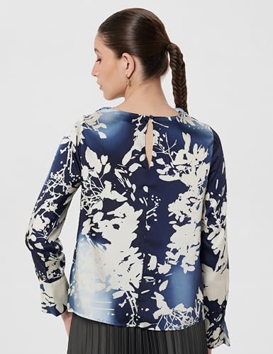 Image of Marks & Spencer Women Polyester Floral Regular Fit Blouse