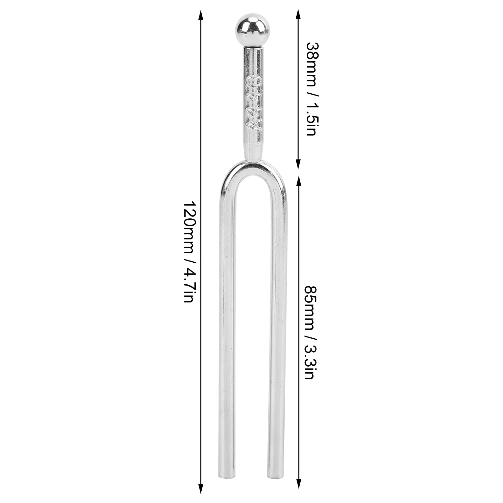 Diapason Acier Inoxydable 440 Hz - Accordeur Pour Piano, Guitare, Violon - Standard A 440 Hz