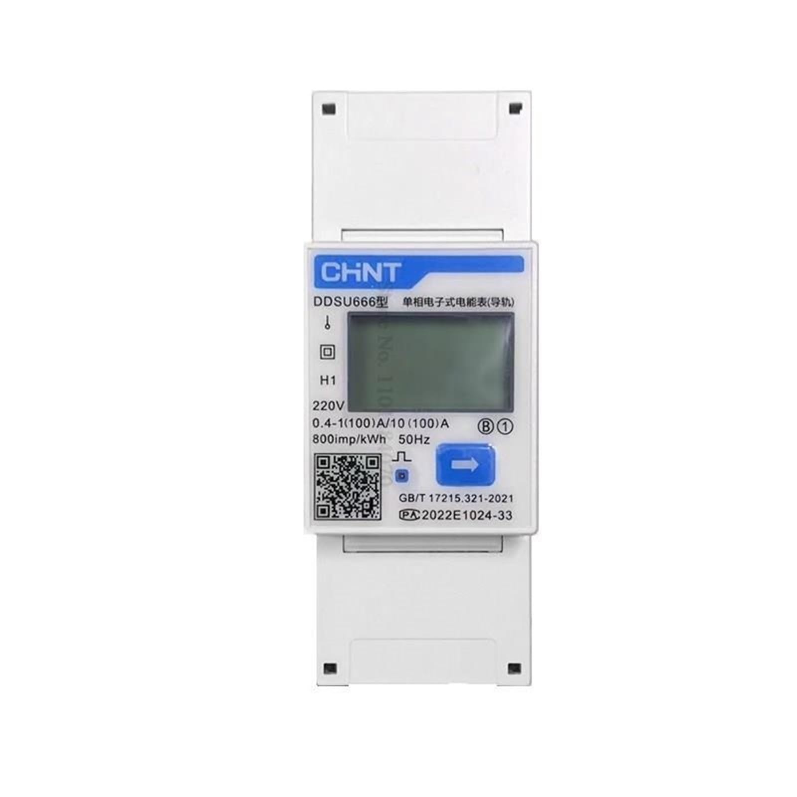1 szt. DDSU666 jednofazowy na szynie DIN 100A 80A CT RS485 Modbus dwukierunkowy przetwornik mocy Smart Energy Licznik energii elektrycznej(DDSU 80A Modbus)