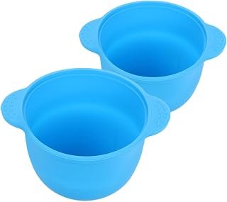 2 Pack Silicone Wax Warmer Liner Bowl 300ml for Hair Removal