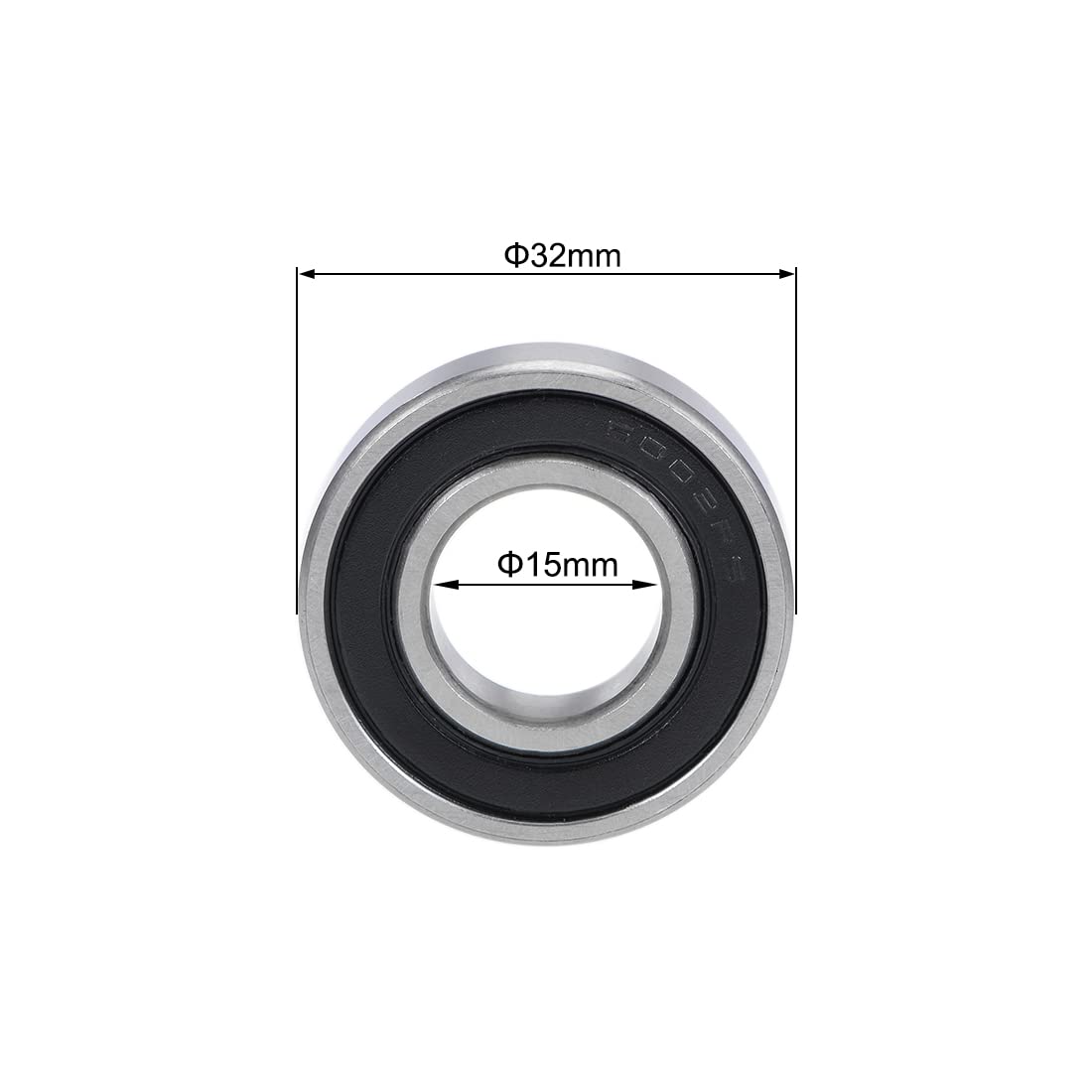 Roulements à Billes 6709-2RS (45x55x6 Mm) - Acier Chromé - Double Joint Caoutchouc - Précision ABEC 3 - 9