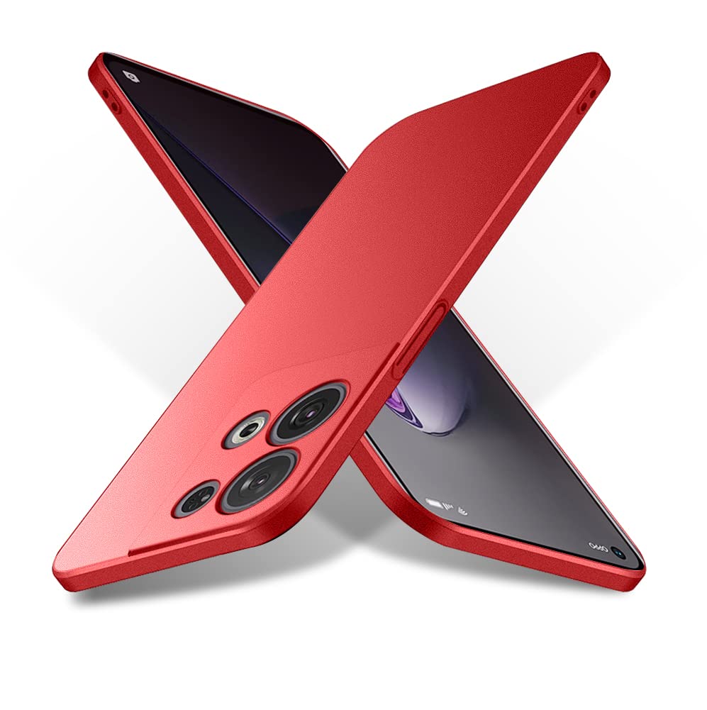 Bastmei Cover per Oppo Reno8 Pro 5G/Reno 8 Pro 5G, Ultraleggero Ultrasottile Antiscivolo Antigraffio Della Telecamera, PC Rigido Liscio Cover per Oppo Reno8 Pro 5G/Reno 8 Pro 5G(Verde