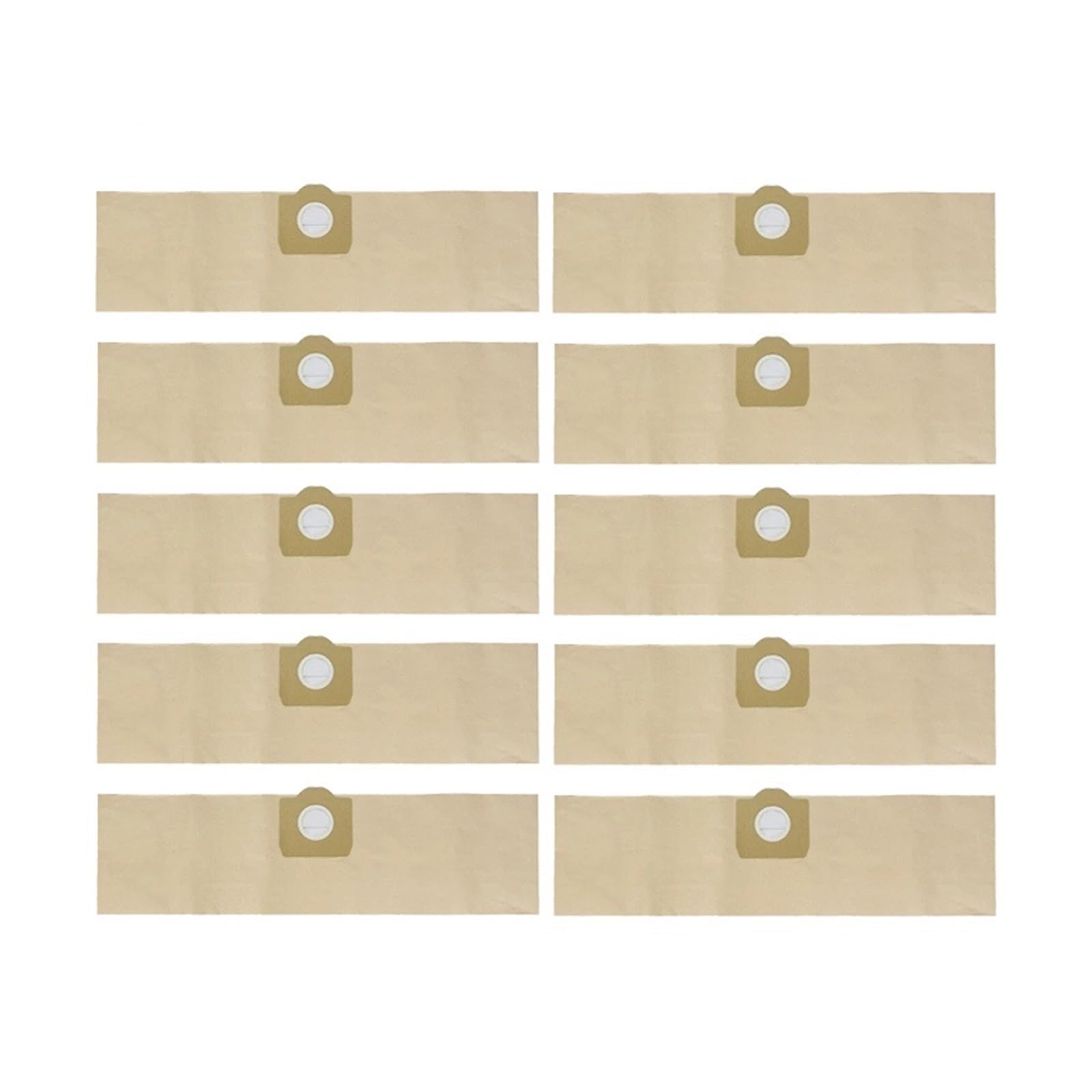 Sacco for la polvere dell'aspirapolvere Parti dell'aspirapolvere robot Sacchetti di carta Sacco for immondizia | Compatibile con Karcher MV3 WD3 WD3200 WD3300 A2204 A2656 WD3.500P SE4001 SE4002(Set 4)