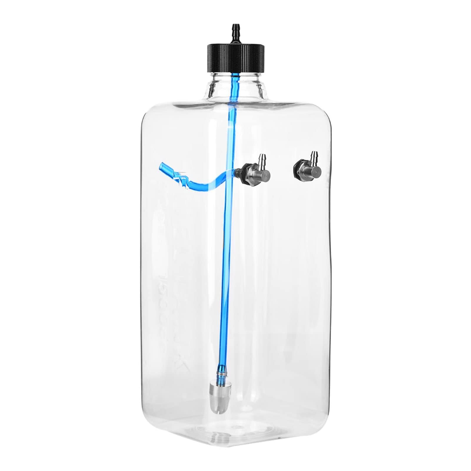 RC Plane Fuel Tank, Transparent Plastic Engine Gasoline Gas Fuel Bottle Tank Parts Remote Control Model Accessories for RC Airplane Aircraft (1500ml)