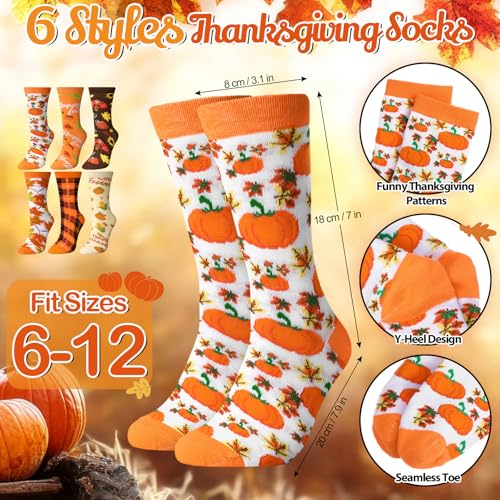 18 Pcs Fall Gifts Set Happy Fall Y'all Pumpkin Enamel Mugs Makeup Bags Autumn Leaves Pumpkin Socks Bulk 2025 Gifts Thanksgiving Harvest Party Gift for Adult Women Coworkers Teacher3