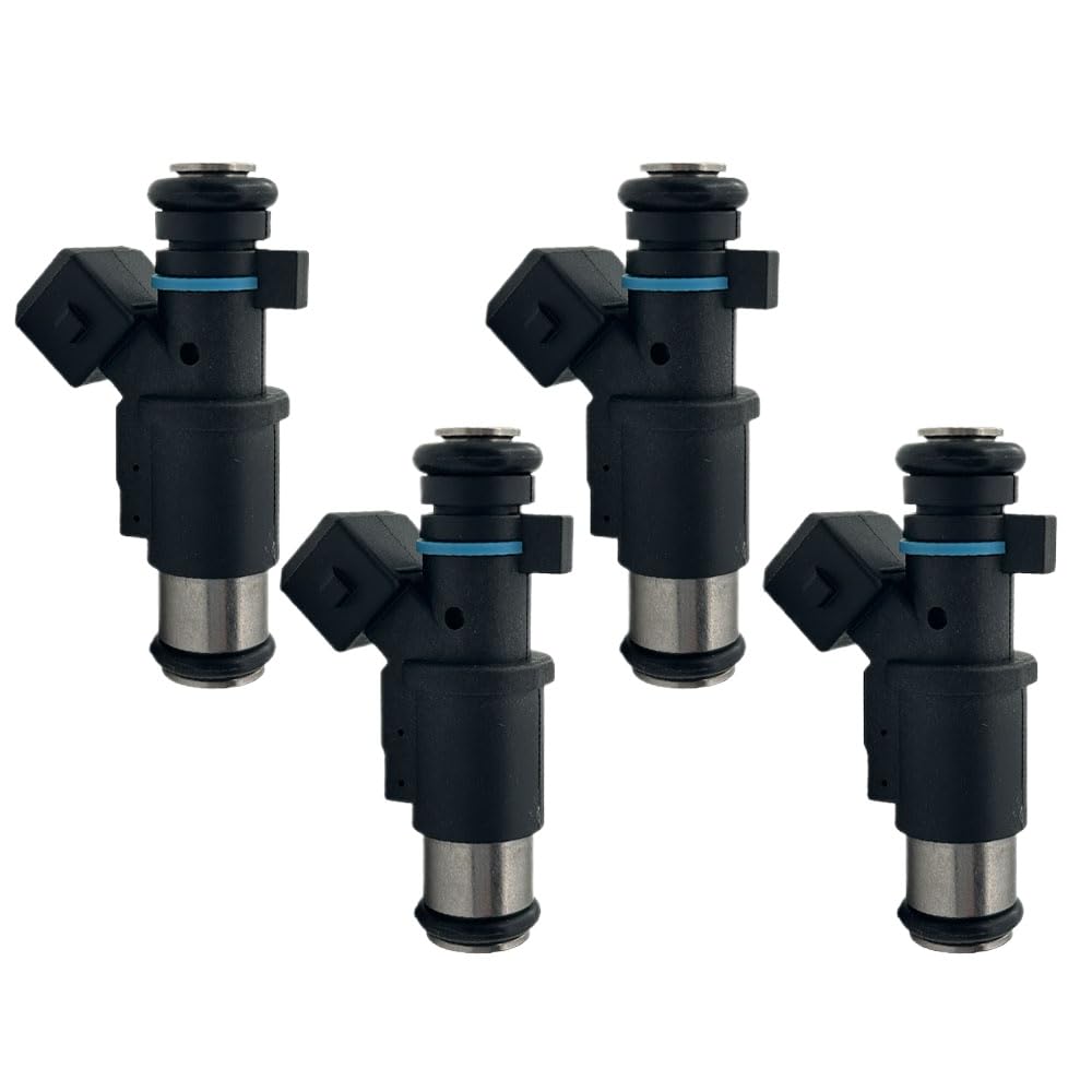 Vzbvbugpb 4Pcs Fuel Injectors 01F002a 1984E0 Compatible With Peugeot Berlingo C2 C3 Xsara 1007 206 306 307(4Pcs)