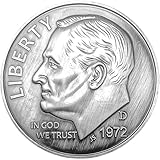 Giant Dime Coin | Jumbo Dime | Huge Dime Prop Coin | Hilarious Money Decor | Oversized Dime Prop | Money Paperweight | Big Coins | 3'